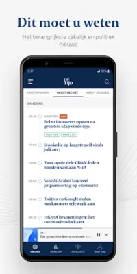 De Tijd android App screenshot 11